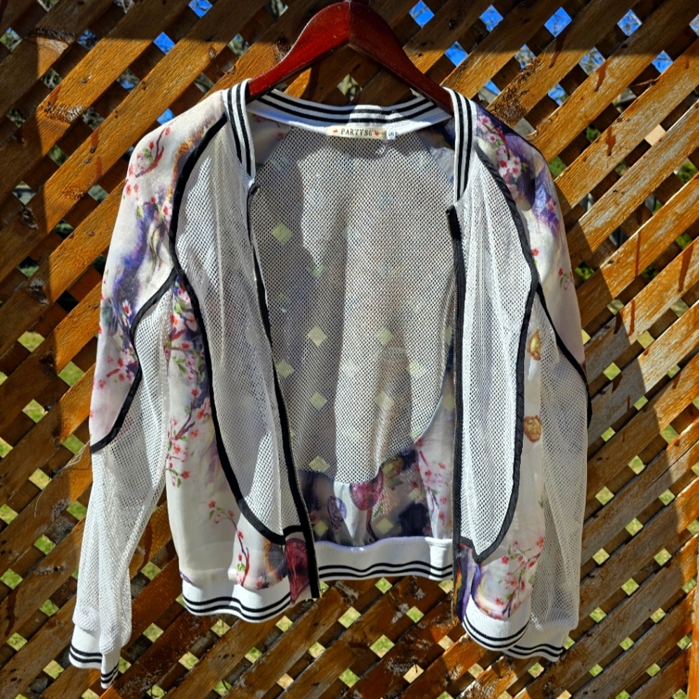 Korean Floral Sweater